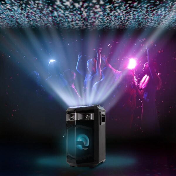 Pyle Portable Bt Karaoke Dj Mixing Speaker, PWMKRDJ84BT - PWMKRDJ84BT
