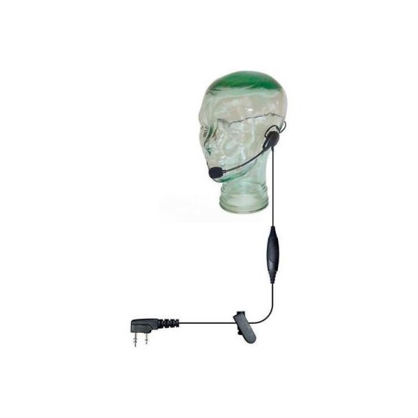 Klein Electronics Inc Razor Lightweight Headset - Kenwood, Blackbox Bantam, or HYT Radios - RAZOR-K1