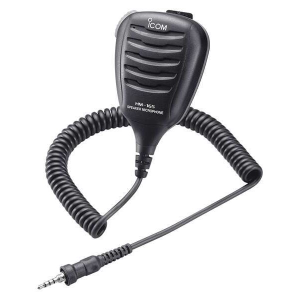 Icom Icom Speaker Mic w/Alligator Clip - Waterproof - Corded - HM165