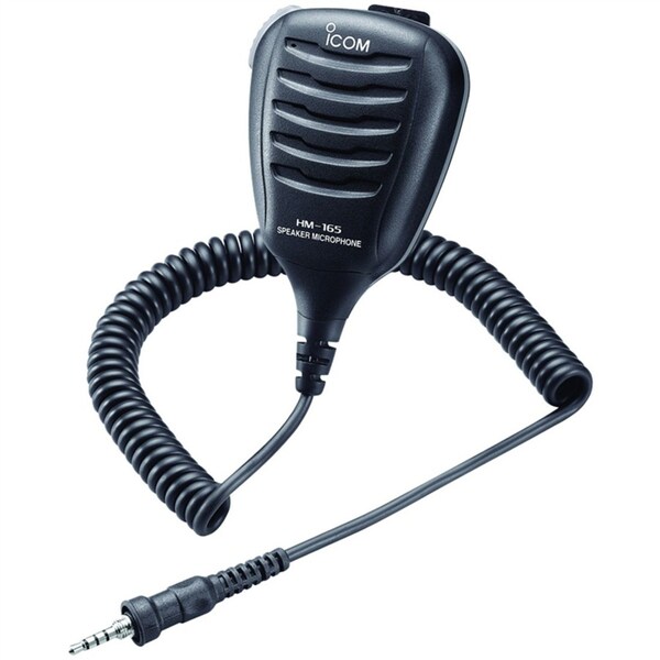 Icom Icom Speaker Mic w/Alligator Clip - Waterproof - Corded - HM165