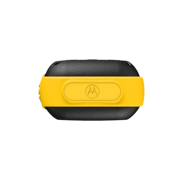 Motorola Solutions Extreme Two-Way Radio Black W/Yellow Rechargeable Two Pack - T475