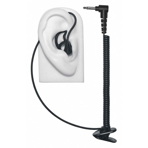 Earphone Connection Tubeless Earpiece, Black, Push To Talk No - EP-MS1A-B