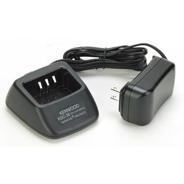 Kenwood Desktop Charger, 2.5 Hour Fast Charge - KSC-35SK