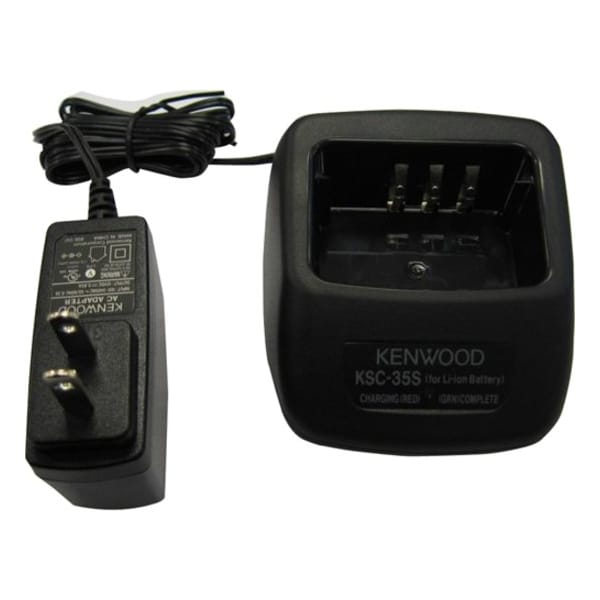 Kenwood Desktop Charger, 2.5 Hour Fast Charge - KSC-35SK