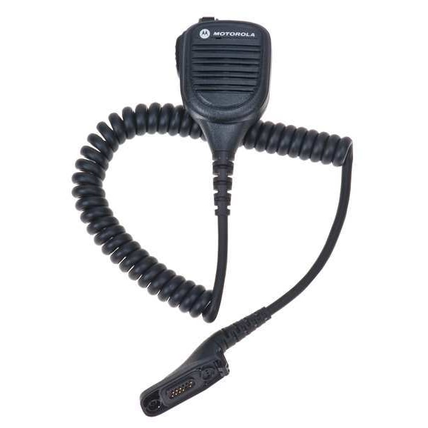 Motorola Speaker Microphone, Remote, 1-1/16 in. L - PMMN4076A