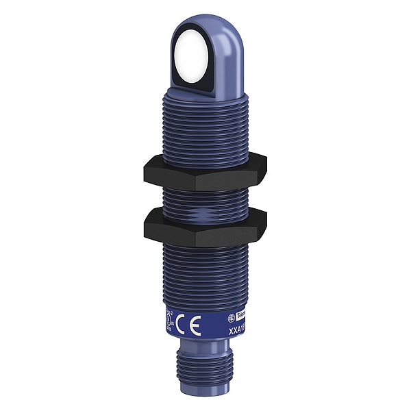 Sensor ultrasónico cilíndrico de Telemecanique Sensors, carcasa de PBT - XXA18P1VM12