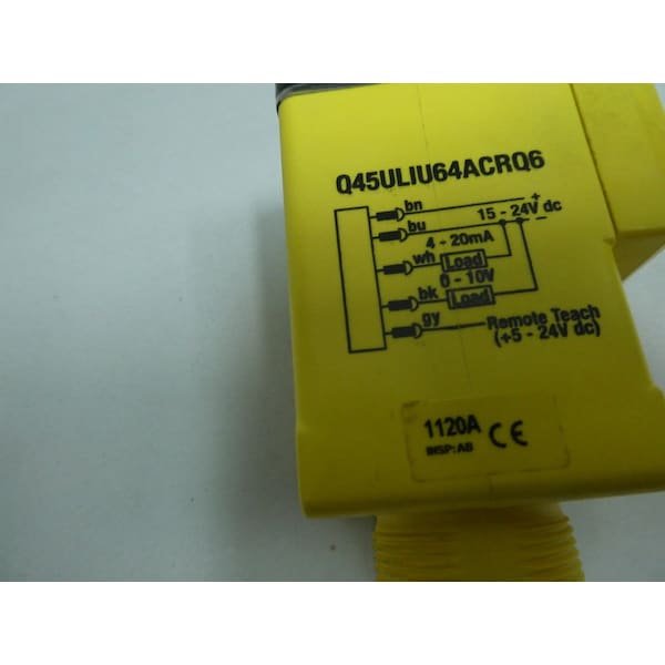 Banner ULTRASONIC 15-24V-DC OTRO SENSOR - Q45ULIU64ACRQ6