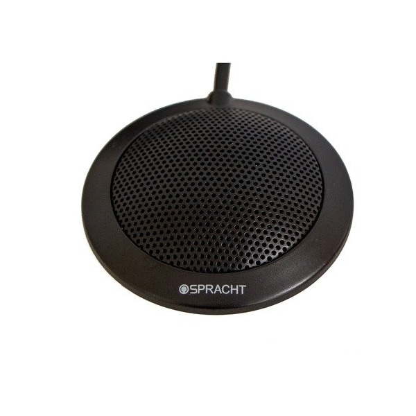 Spracht Microphone, USB 2.0,360-degree, w/6ft  USB Cable, Metal, BK - SPTMIC2010