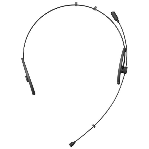 Galaxy Audio Black Color Lightweight Omnidirectional Microphone for Presentations with Senn 3.5 MM three conduct - HS3OBKSEN