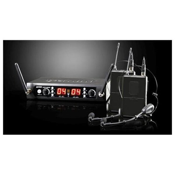 Gci Technologies GCI TECHNOLOGIES UHF4200HL 100CH Dual Lav-Headset Mic System - UHF4200HL