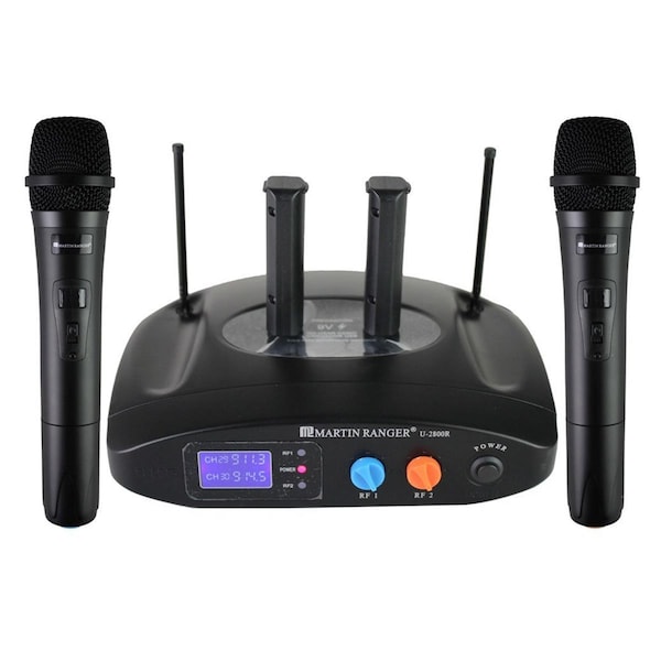 Martin Ranger U 2800R 900Mhz UHF Microphone System with b Recharging Lithium Battery - U-2800R