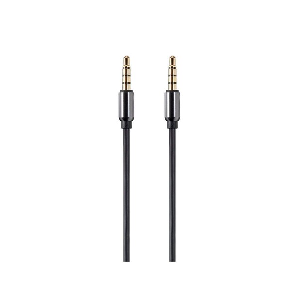 Monoprice Onyx Series Auxiliary 3.5mm TRRS Audio & Microphone Cable_ 10ft - 18634