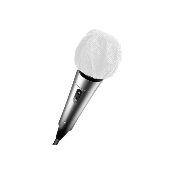 Hamiltonbuhl HygenX Sanitary Disposable Microphone Covers, Black, Box of 100 - X19MMPBKG