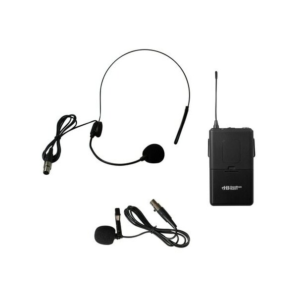 Hamiltonbuhl Venu100A/80A Belt Pack w/ Lapel & Head Microphones 915 Frequency - VENU180A-BP915