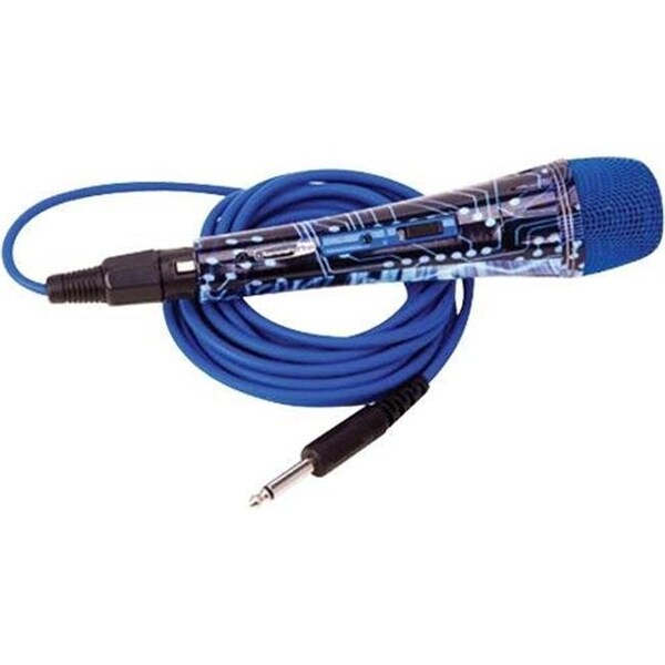 Fine Elite International Ltd FINE ELITE INTERNATIONAL LTD MIC009 Jammin Pro Bluecba Handheld Karaoke Microphone - MIC009