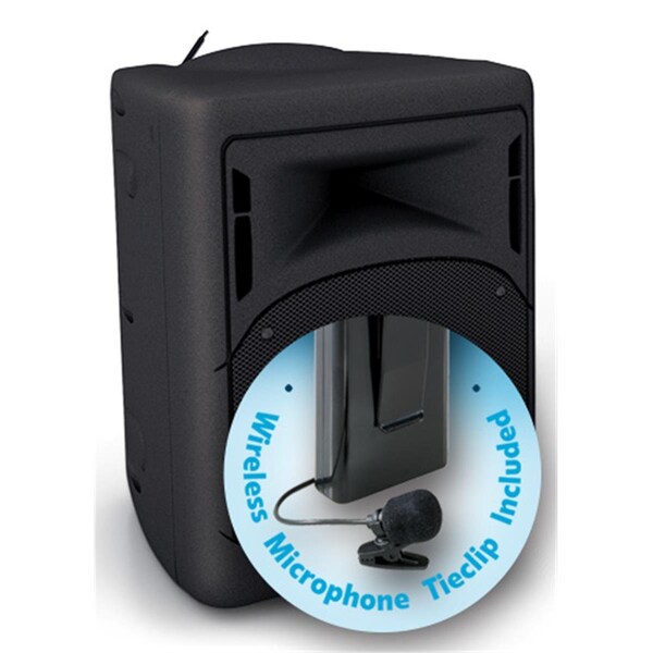 Fivegears PRA-8000-PRA8-6 40 watt Wireless PA System with Wireless Lavalier Microphone - FI3666289