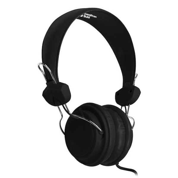 Hamiltonbuhl HamiltonBuhl FV-BLK TRRS Headset with In-Line Microphone; Black - FV-BLK