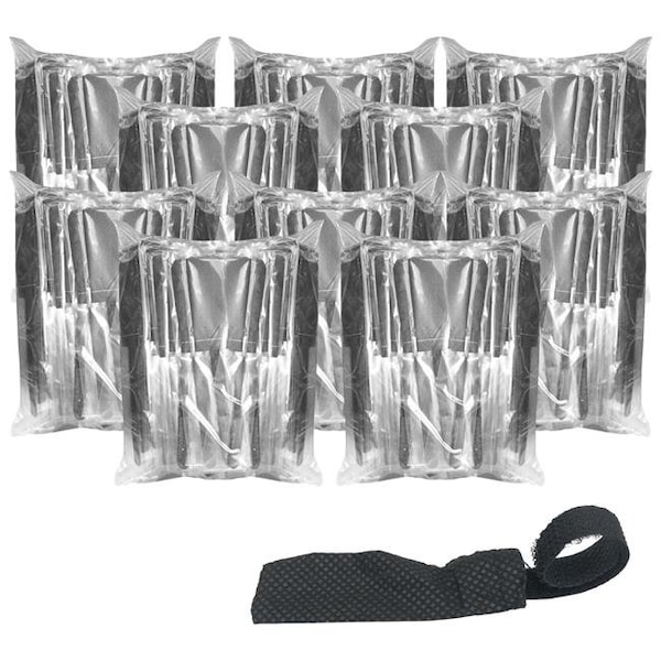 Hamiltonbuhl HamiltonBuhl XMICGN-1K Disposable Gooseneck Microphone Covers with cloth hook and eye Strap HygenX Sanitary - 1;000 Covers - XMICGN-1K