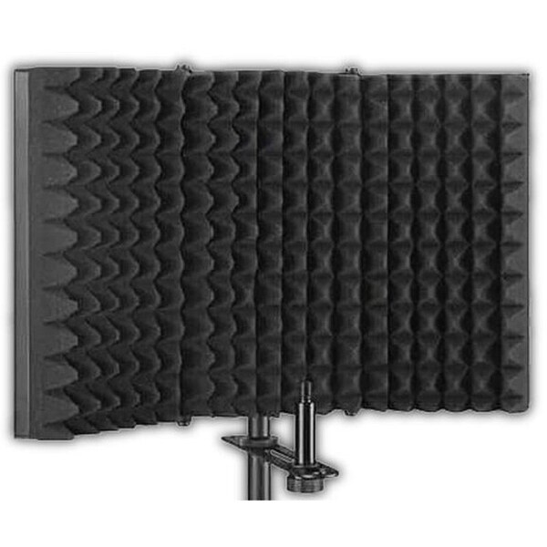 Idance Three Microphone Sound Isolator Panels for Recording your studio mic, on Stand Mount or Table Top - MS1818