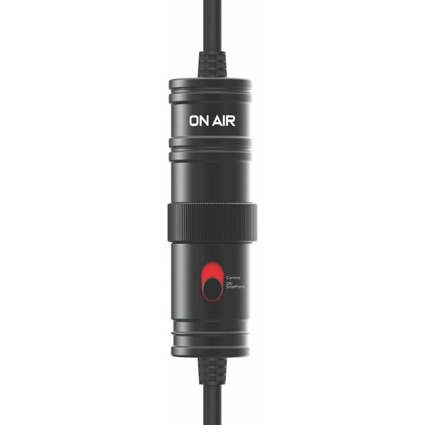 Tzumi Compact Lavalier Battery-Operated Clip-On Microphone Battery-Powered Lavalier Microphone - 7255ST