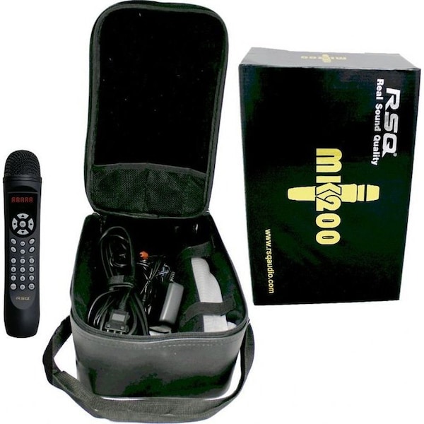 Rsq Microphone Karaoke NEO+G / MP3+G Player w/SD Card Play Capability - MK200