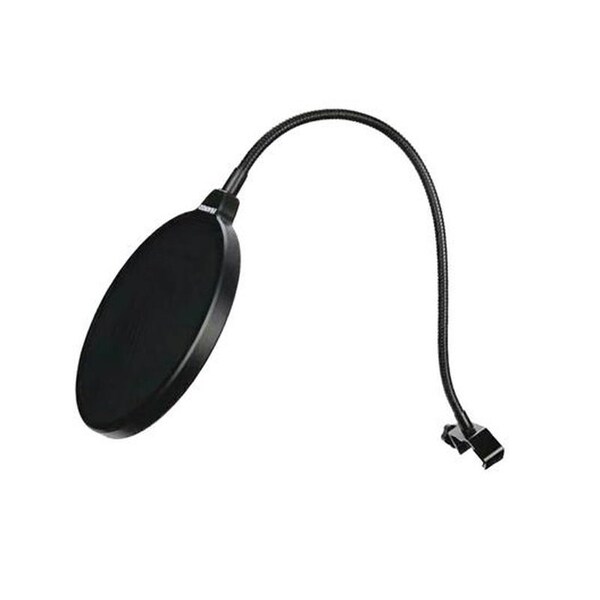 Idance Dual Layer Microphone Pop Filter w/ flexible metal gooseneck support - MS1819