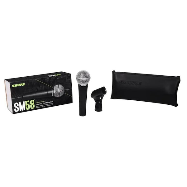 Shure Handheld microphone ideal for live vocals w/Stand Adapter requires cable not included Dynamic car - SM58LC