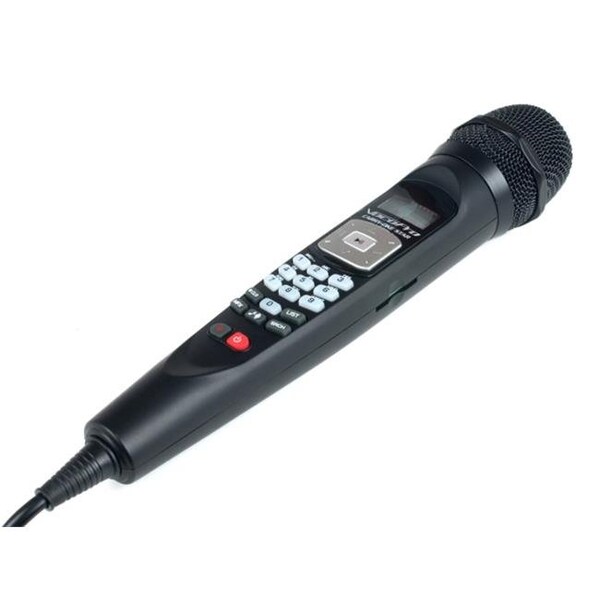 Vocopro VOCOPRO CARRYOKESTAR Plug-and-Play Karaoke Mic with SD Card Player-Recorder - CARRYOKESTAR