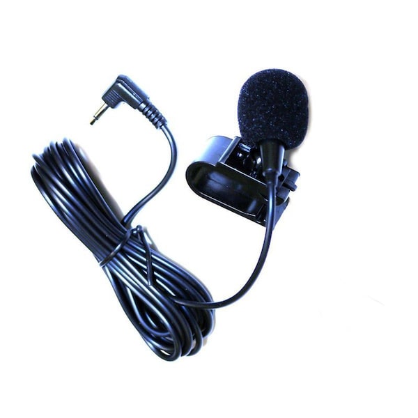 Nakamichi External mic for select radios used for bluetooth phone communications with 3.5mm plug - BTMIC6