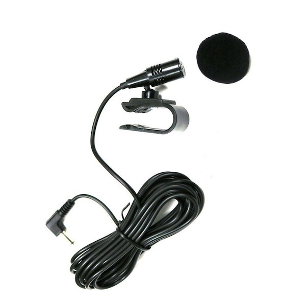 Nakamichi External mic for select radios used for bluetooth phone communications with 3.5mm plug - BTMIC6