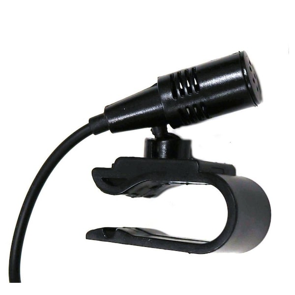 Nakamichi External mic for select radios used for bluetooth phone communications with 3.5mm plug - BTMIC6