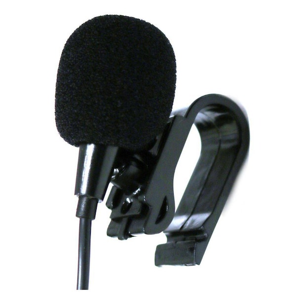 Nakamichi External mic for select radios used for bluetooth phone communications with 3.5mm plug - BTMIC6