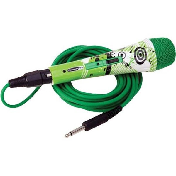 Fine Elite International Ltd FINE ELITE INTERNATIONAL LTD MIC014 Jammin Pro Green Planet Handheld Microphone - MIC014