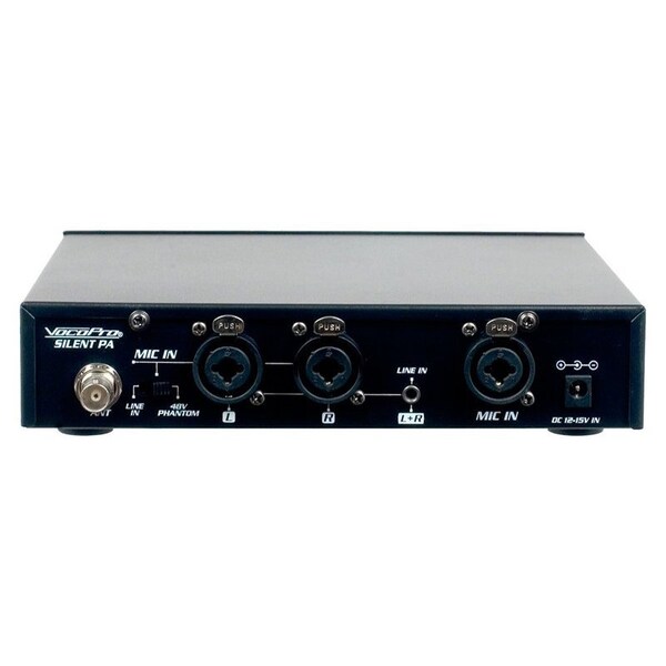 Vocopro Professional PLL Wireless In-Ear Monitor Package with Stationary Transmitter and Four Receivers and - SILENTPA-IN-EAR-BAND