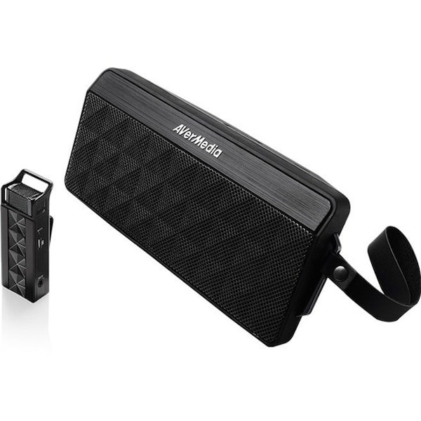 Avermedia AVerMedia AW330 Portable Speaker and Wireless Mic Combo - 20W RMS - Wireless LAN - Battery Rechargeable - USB - AW330