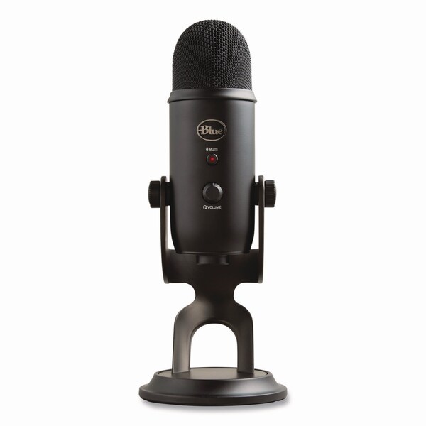 Blue Microphones Yeti Professional USB Microphone, Black - 988-000100