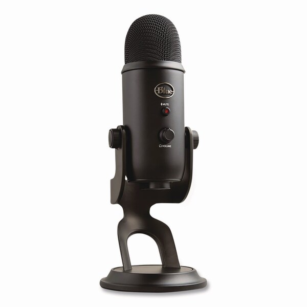 Blue Microphones Yeti Professional USB Microphone, Black - 988-000100