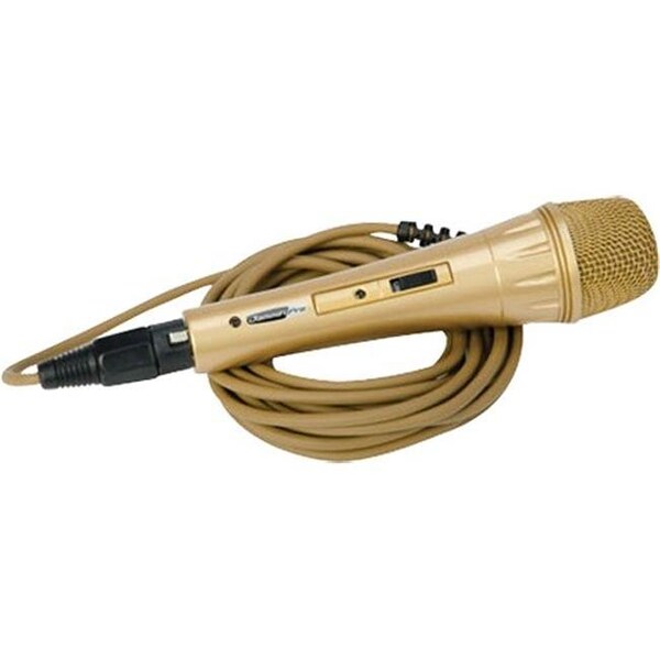 Fine Elite International Ltd FINE ELITE INTERNATIONAL LTD MIC020 Jammin Pro My Gold Handheld Microphone - MIC020