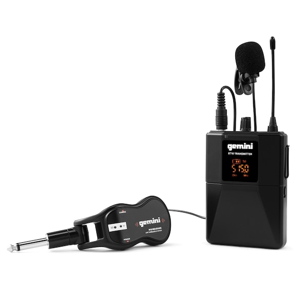 Gemini GMU-HSL100 UHF High-B& Wireless   w Multiple Selectable Frequencies, Headset , & Lavalier - GMU-HSL100