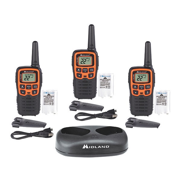 Midland Radio X-Talker Walkie Talkie, 28 Mile Range, PK3 - T51X3VP3