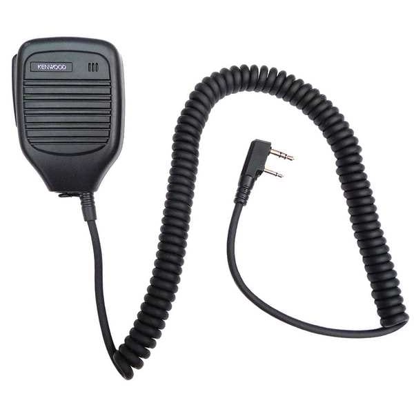 Kenwood Speaker/Mic, Heavy Duty, Plastic/Metal - KMC-21A
