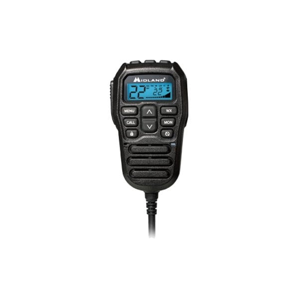 Midland Radio Full 15W Two-Way GMRS Radio, w/Microphone - MXT275