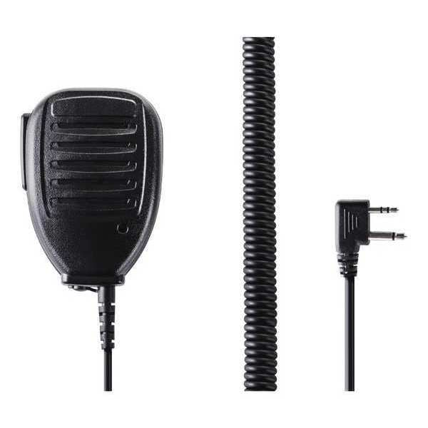 Midland Radio Microphone, Shoulder, Black Cycoloy Resin - BA4