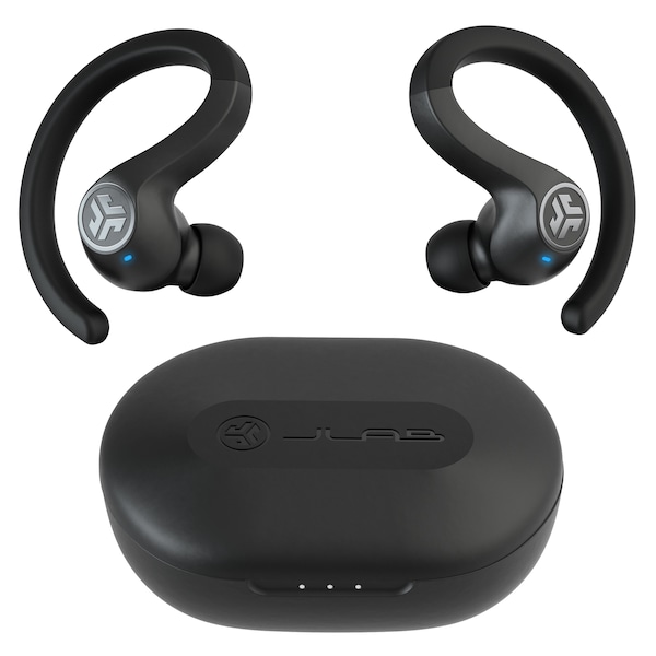 Jlab Jbuds Air Sport True Wireless In Ear Earbuds, Black - EBJBUDSAIRSPRTRBLK82