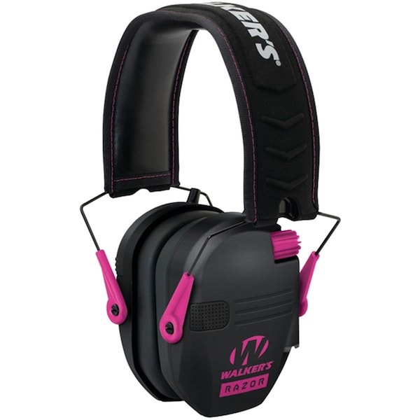 Walkers Game Ear Walkers Game Ear  Razor Series Slim Shooter Electronic Folding Muff, Pink - WA392247