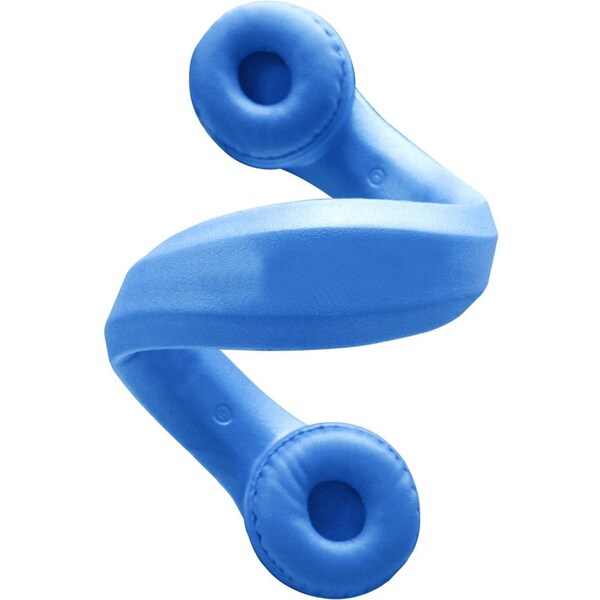 Hamiltonbuhl Flex-Phones Indestructible Foam Headphones, Blue - KIDS-BLU