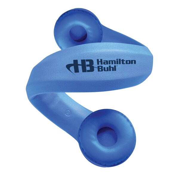 Hamiltonbuhl Flex-Phones Indestructible Foam Headphones, Blue - KIDS-BLU