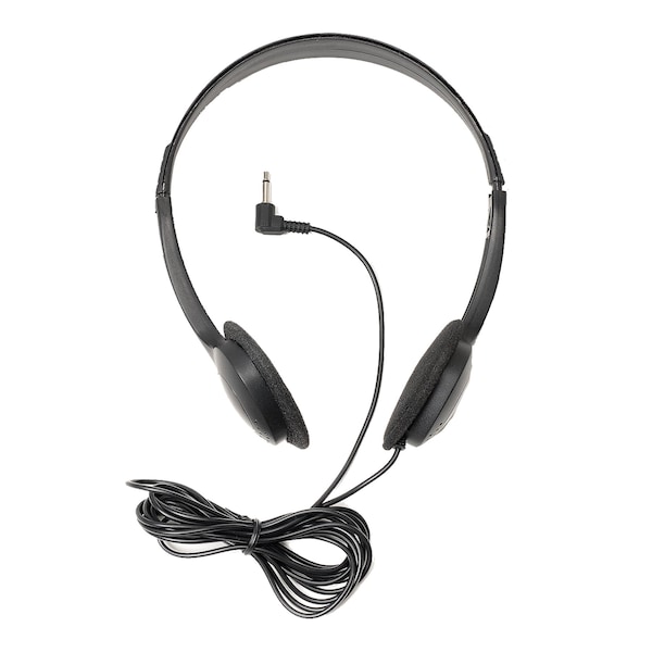 Crest Healthcare Mono Headphones, 6 Ft. Cord With Plastic Headphone - 115126