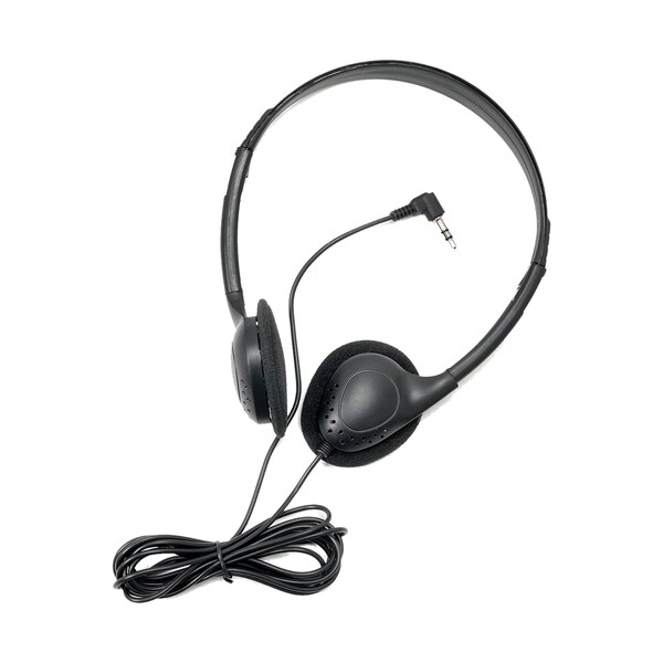 Crest Healthcare Stereo Headphones, 6 Ft., Plastic Headband, Rotating Earpiece, Cse/100 - 115227