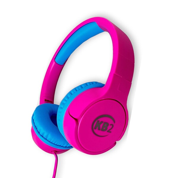 Contixo KB2 Premium Kids Headphones, Pink - KB2 PINK
